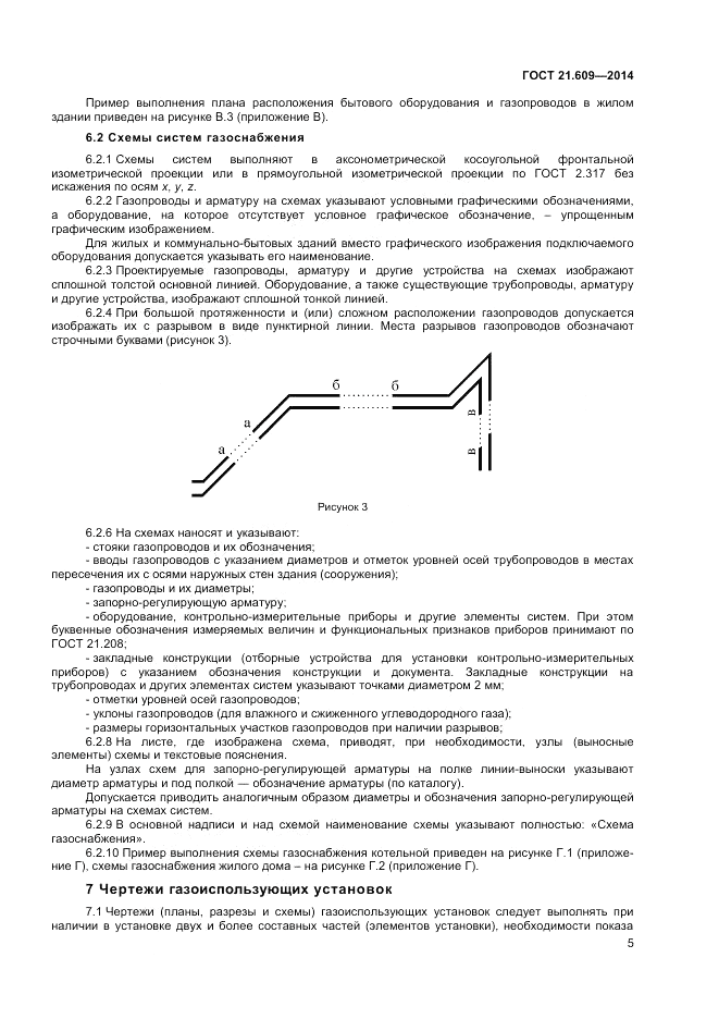 ГОСТ 21.609-2014, страница 7