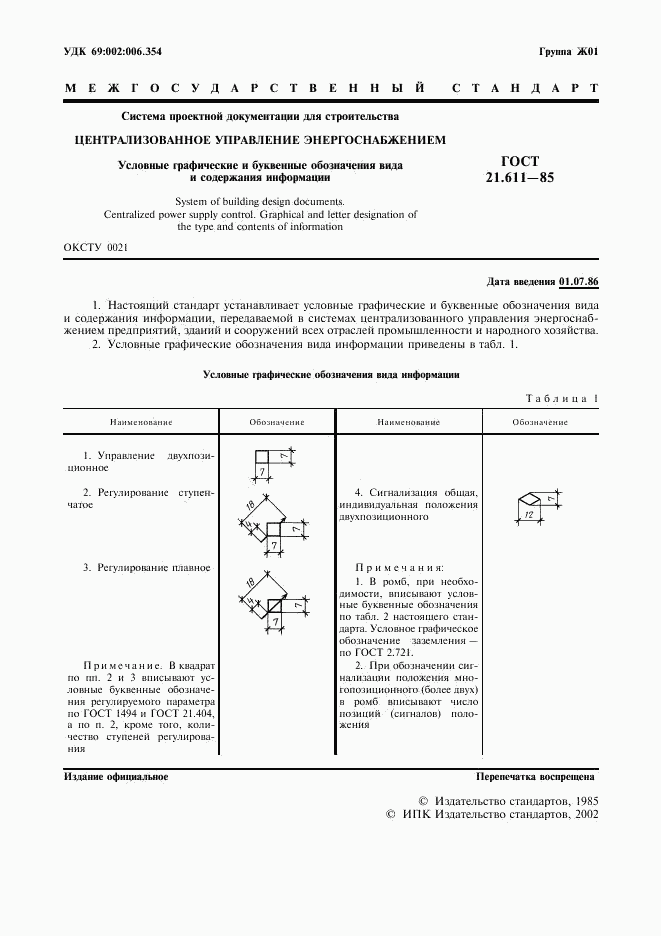 ГОСТ 21.611-85, страница 2