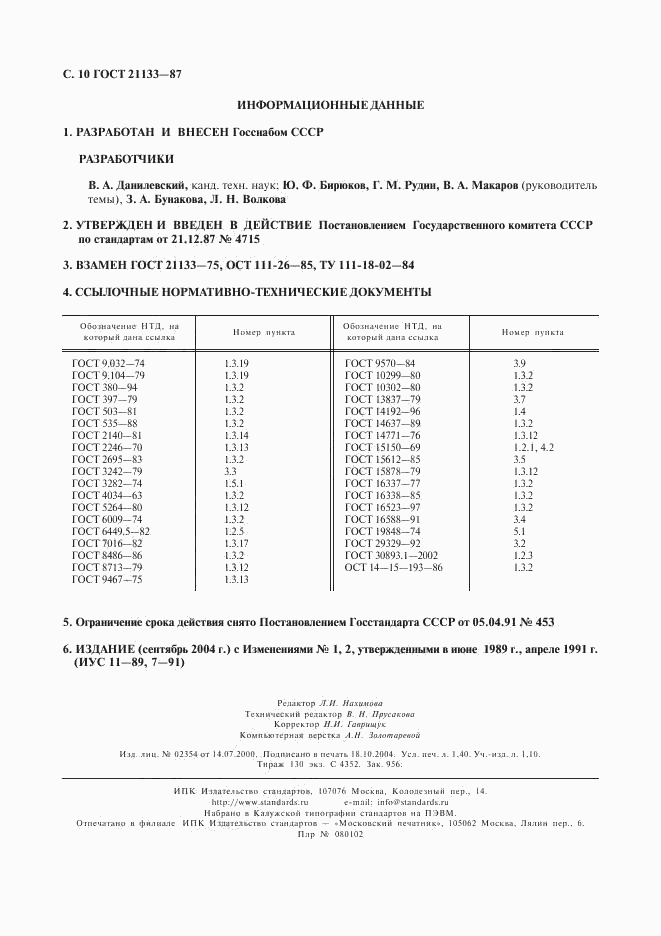 ГОСТ 21133-87, страница 11