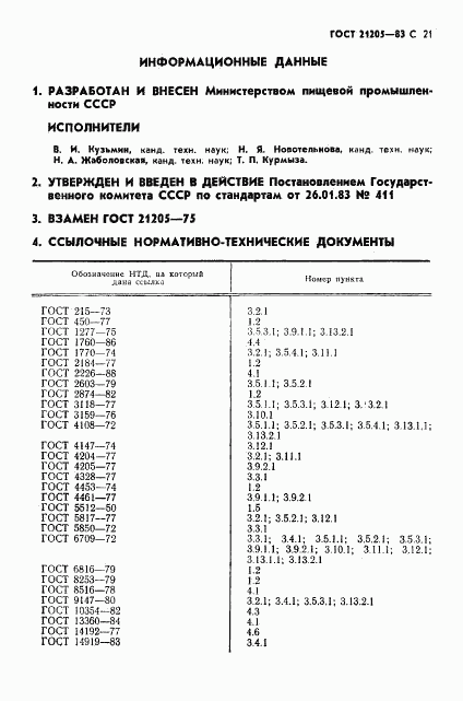 ГОСТ 21205-83, страница 22