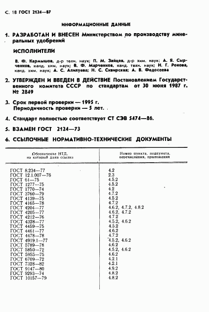 ГОСТ 2124-87, страница 19