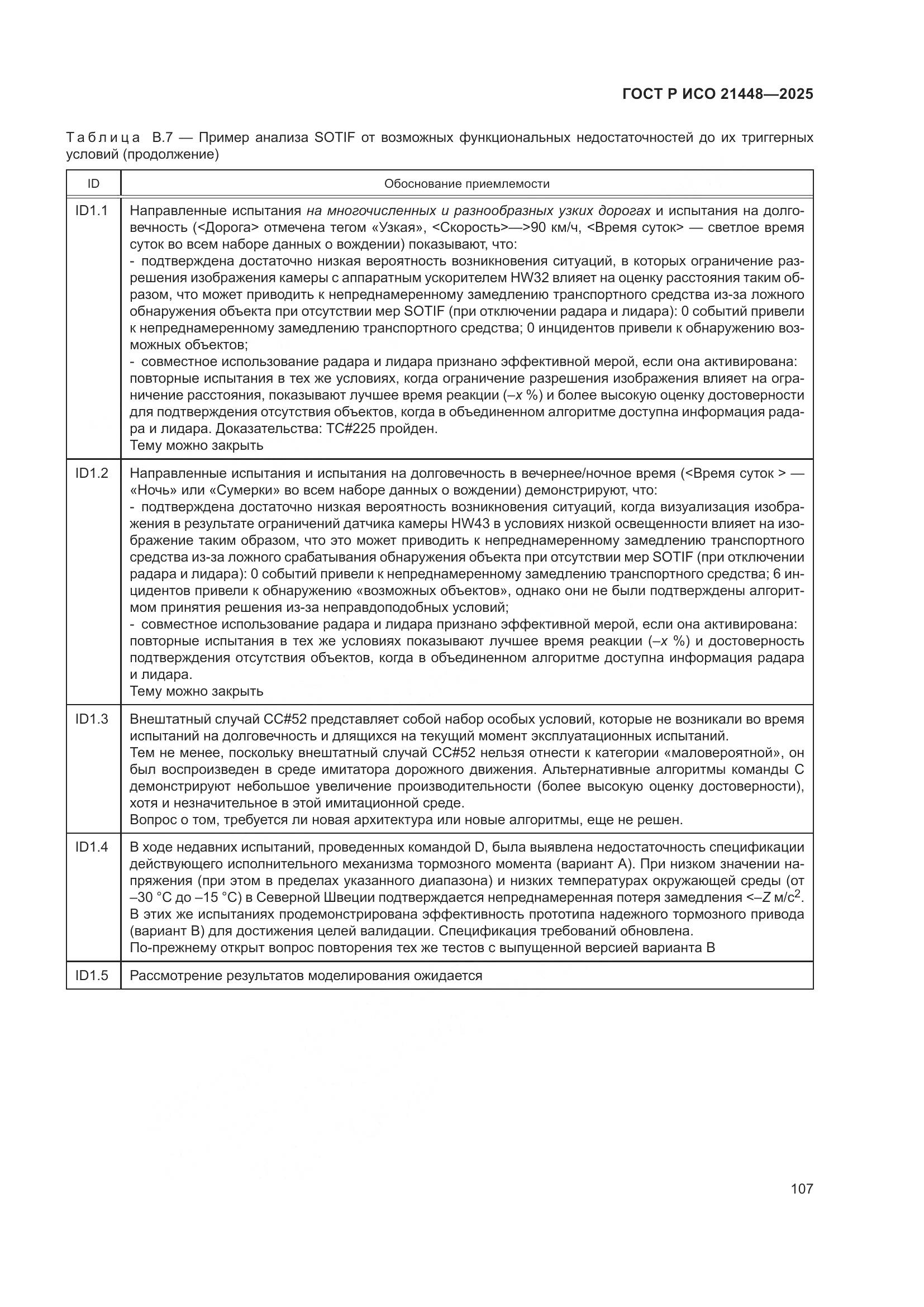 ГОСТ Р ИСО 21448-2025, страница 115