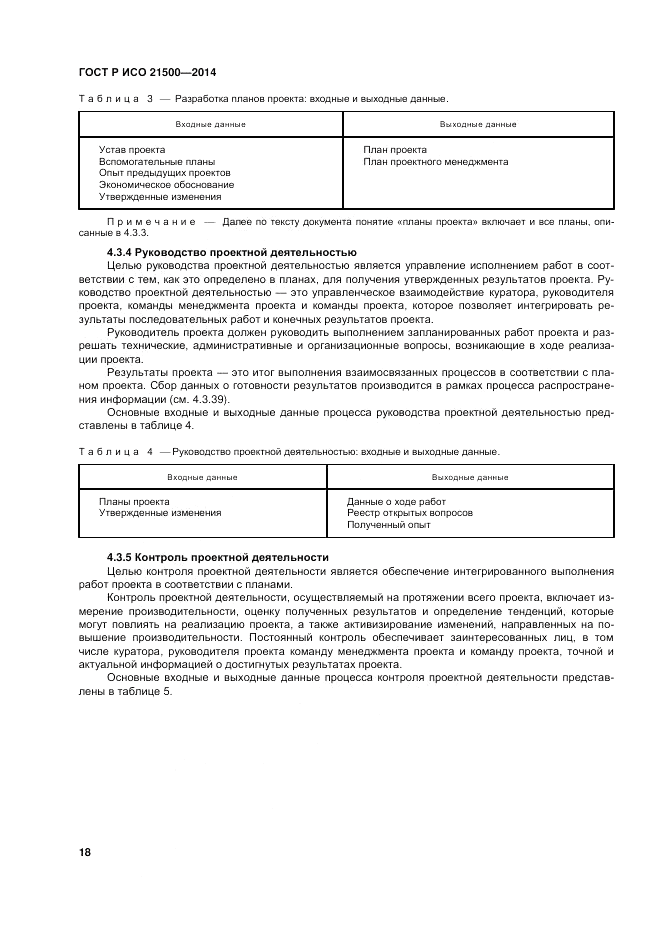ГОСТ Р ИСО 21500-2014, страница 22