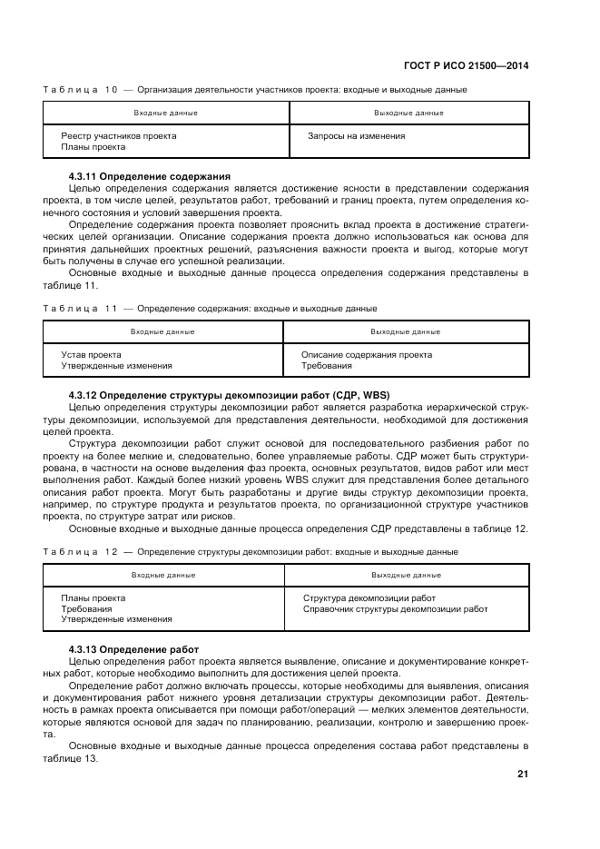 ГОСТ Р ИСО 21500-2014, страница 25