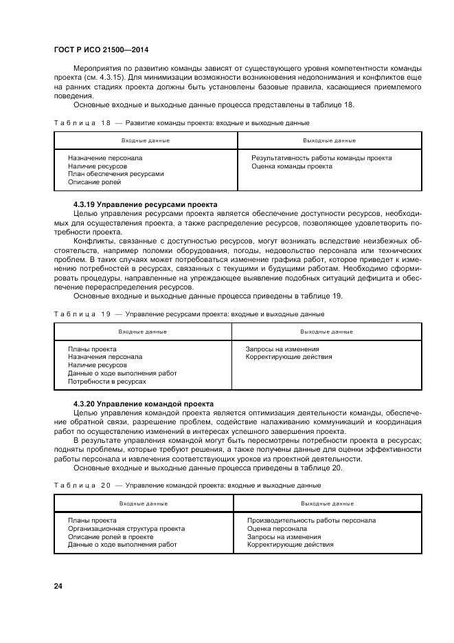 ГОСТ Р ИСО 21500-2014, страница 28