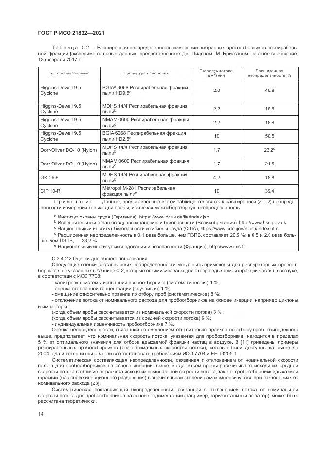 ГОСТ Р ИСО 21832-2021, страница 18