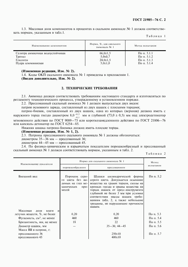 ГОСТ 21985-76, страница 3