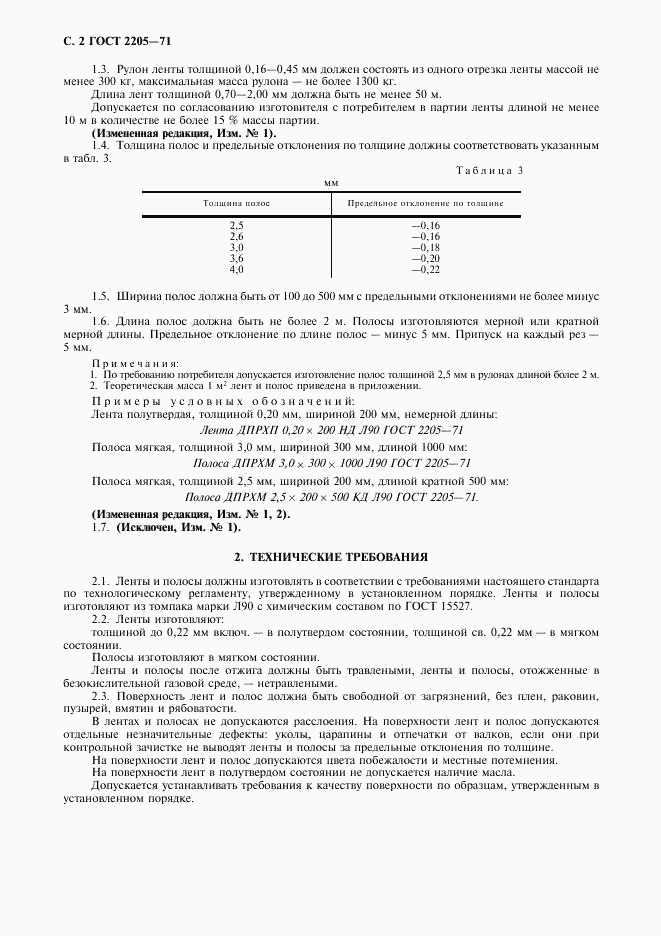 ГОСТ 2205-71, страница 3