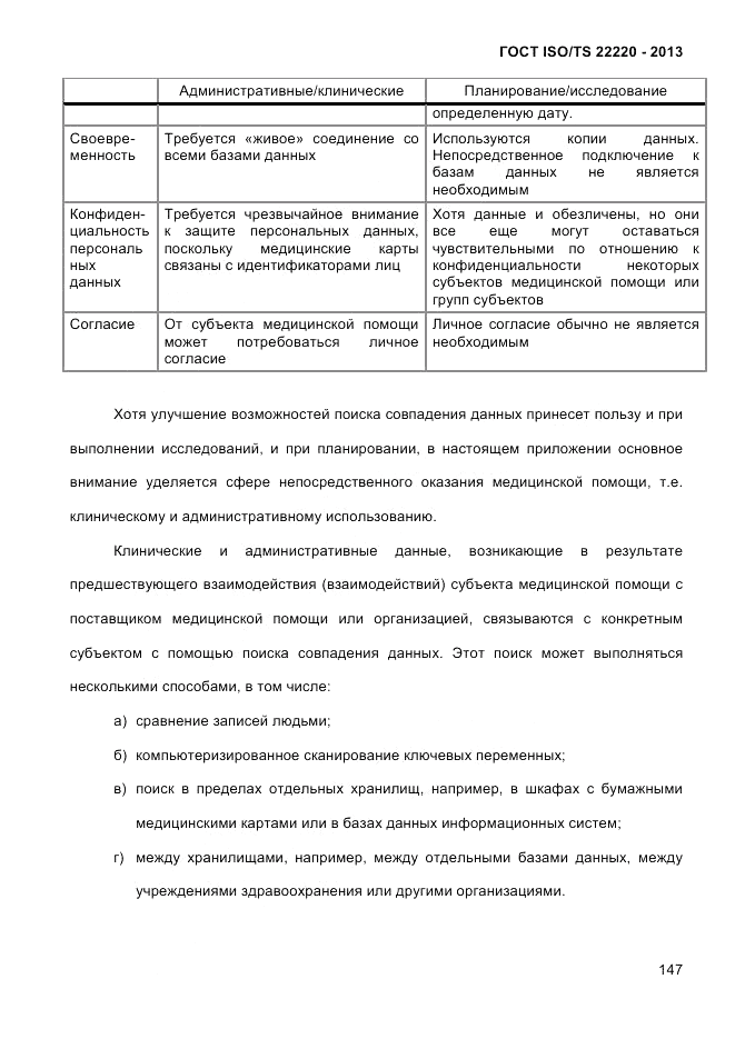 ГОСТ ISO/TS 22220-2013, страница 161
