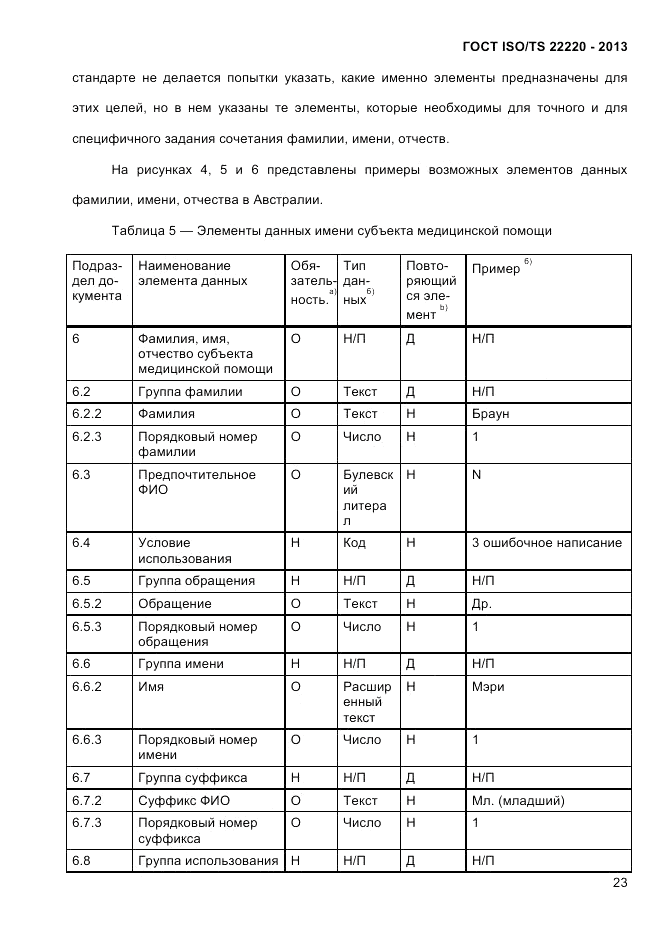 ГОСТ ISO/TS 22220-2013, страница 37