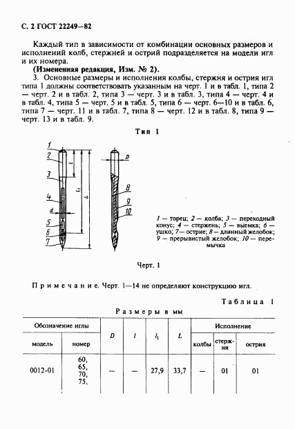 ГОСТ 22249-82, страница 3