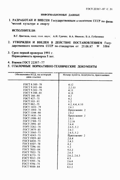 ГОСТ 22357-87, страница 22