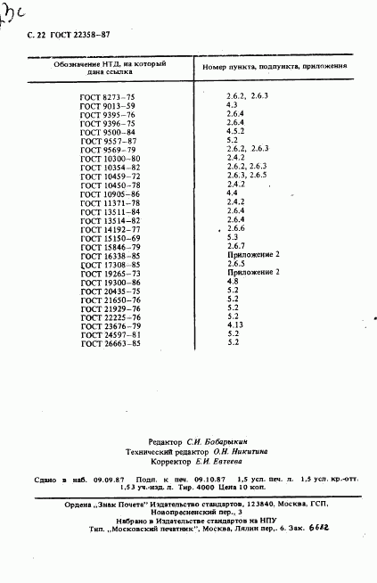 ГОСТ 22358-87, страница 23