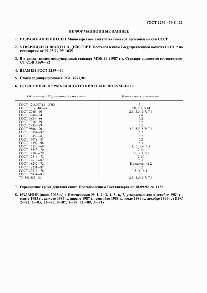 ГОСТ 2239-79, страница 22