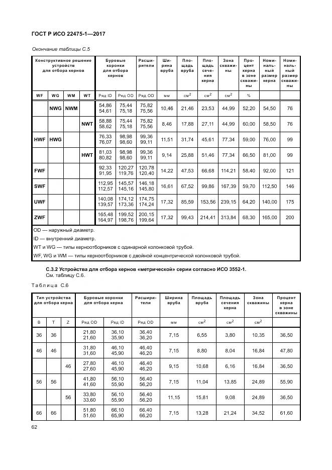 ГОСТ Р ИСО 22475-1-2017, страница 68