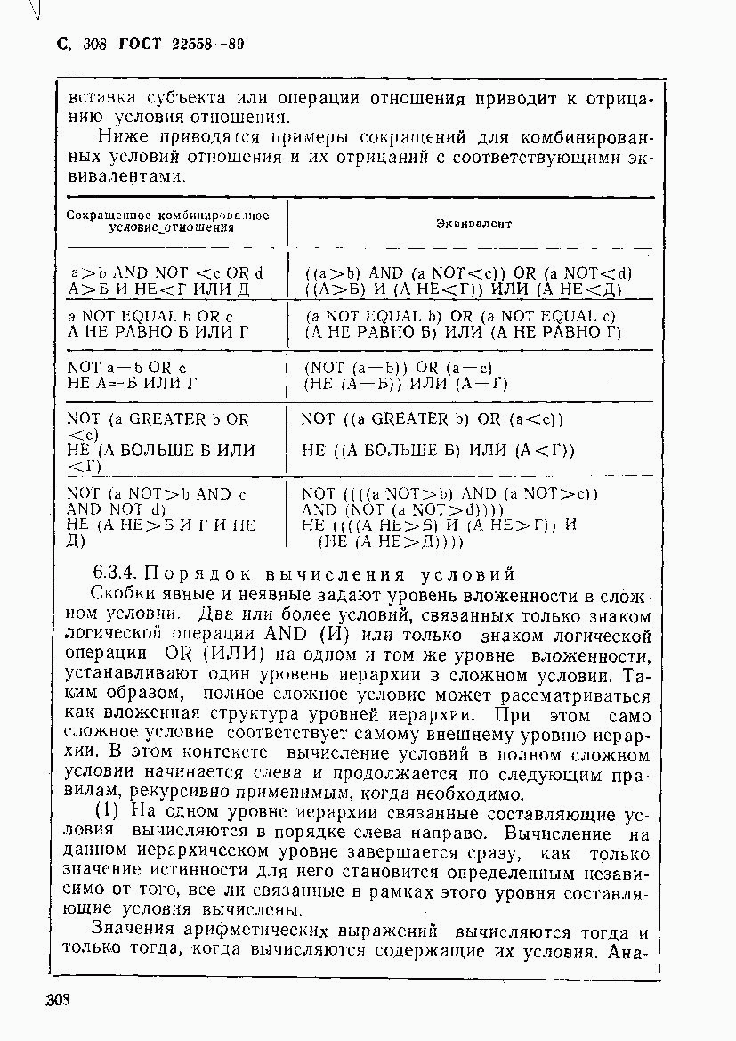 ГОСТ 22558-89, страница 309