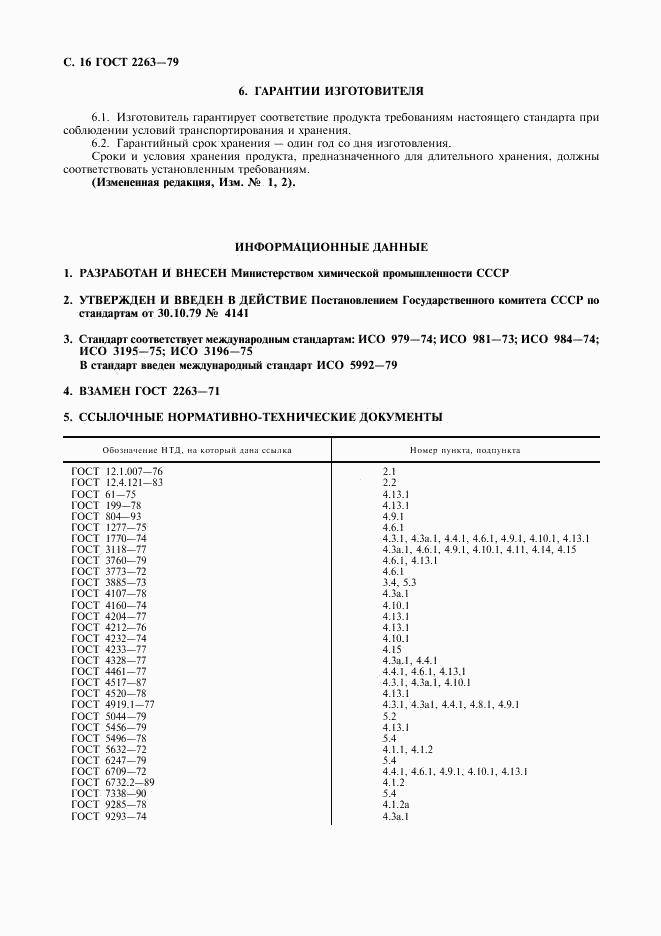 ГОСТ 2263-79, страница 17