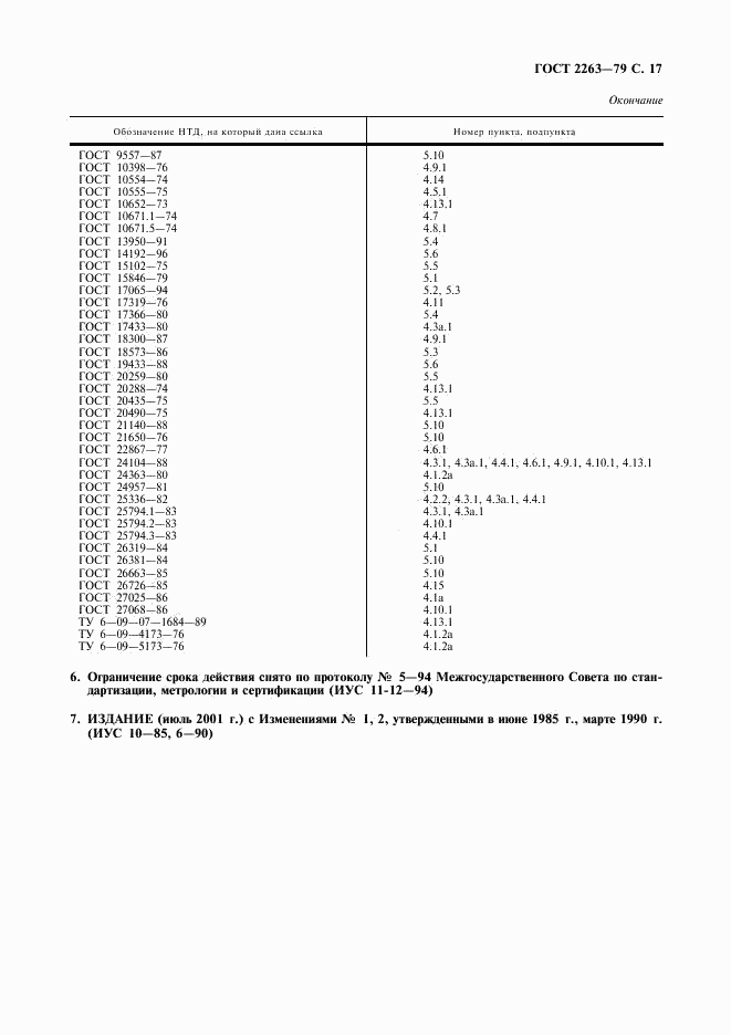 ГОСТ 2263-79, страница 18