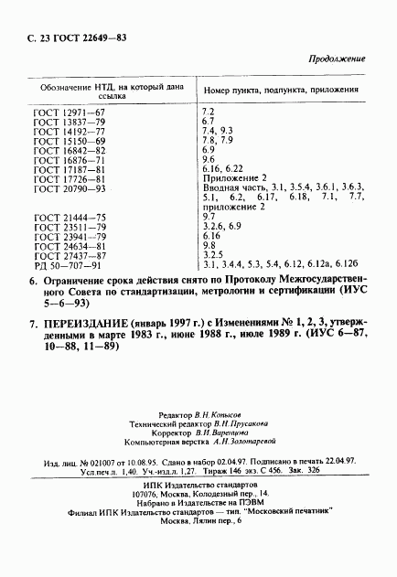 ГОСТ 22649-83, страница 24