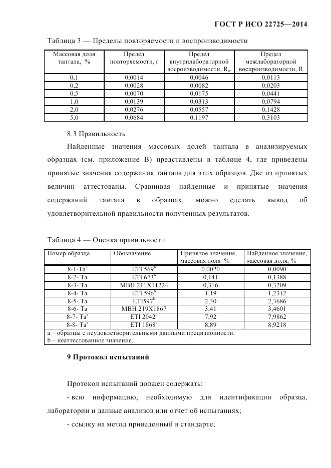 ГОСТ Р ИСО 22725-2014, страница 16