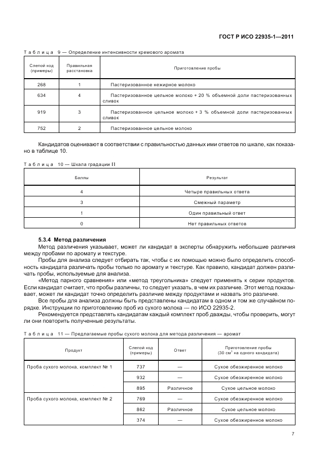 ГОСТ Р ИСО 22935-1-2011, страница 11