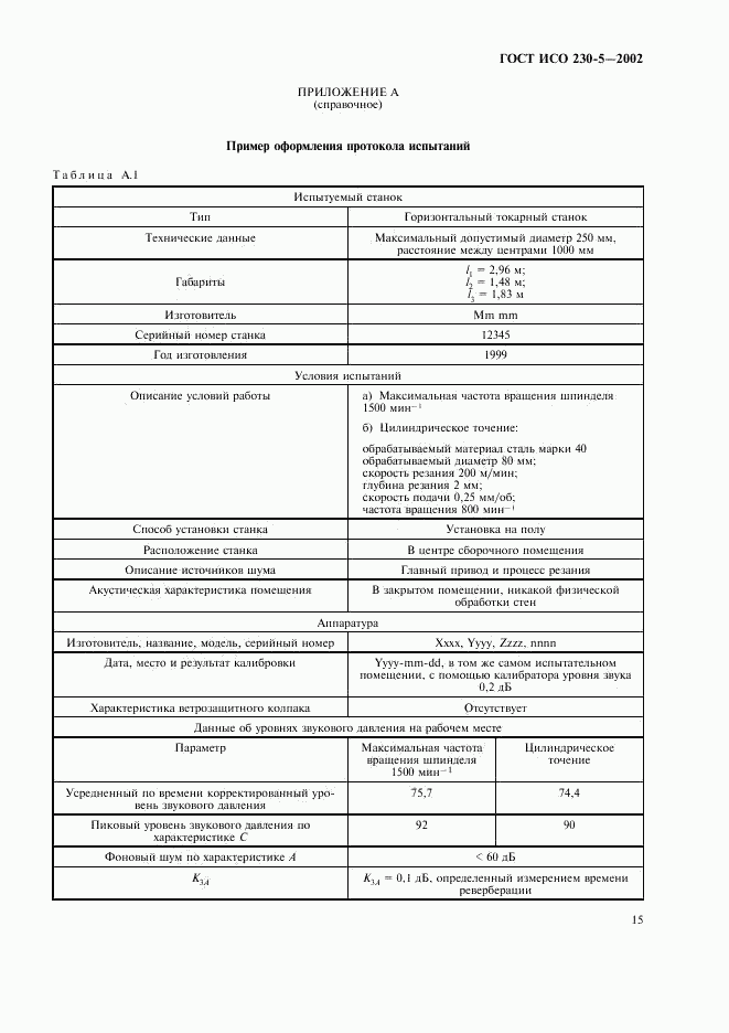 ГОСТ ИСО 230-5-2002, страница 19