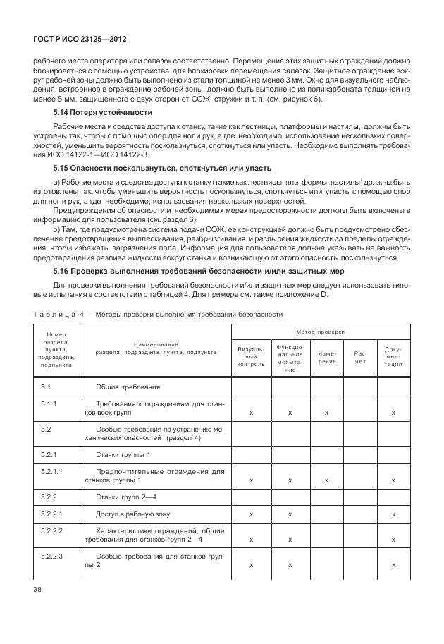 ГОСТ Р ИСО 23125-2012, страница 42