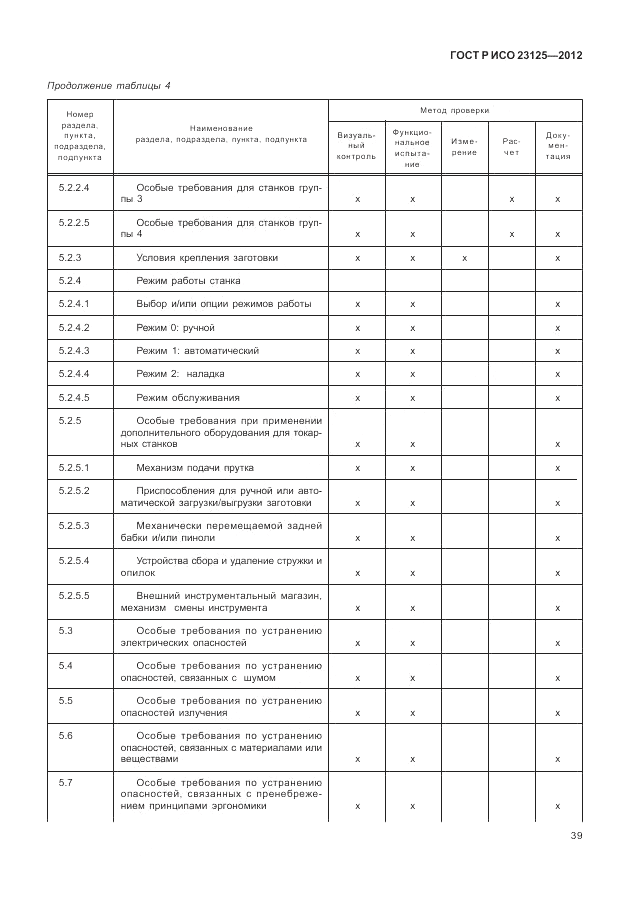 ГОСТ Р ИСО 23125-2012, страница 43