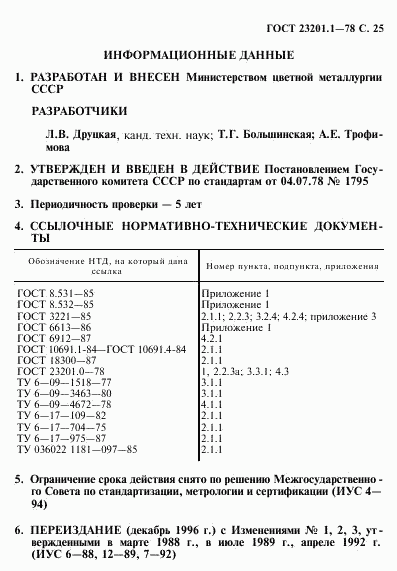 ГОСТ 23201.1-78, страница 26