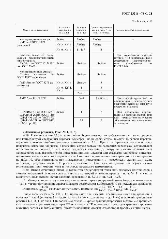 ГОСТ 23216-78, страница 22