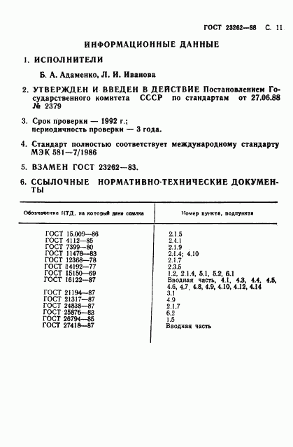 ГОСТ 23262-88, страница 12