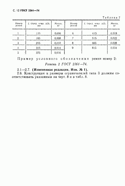 ГОСТ 2361-74, страница 13