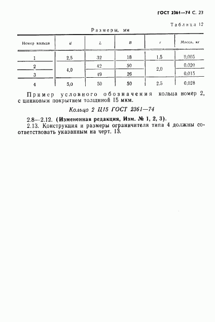 ГОСТ 2361-74, страница 24