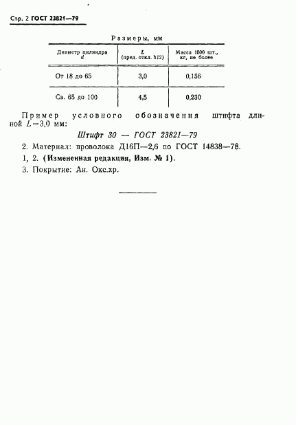 ГОСТ 23821-79, страница 2