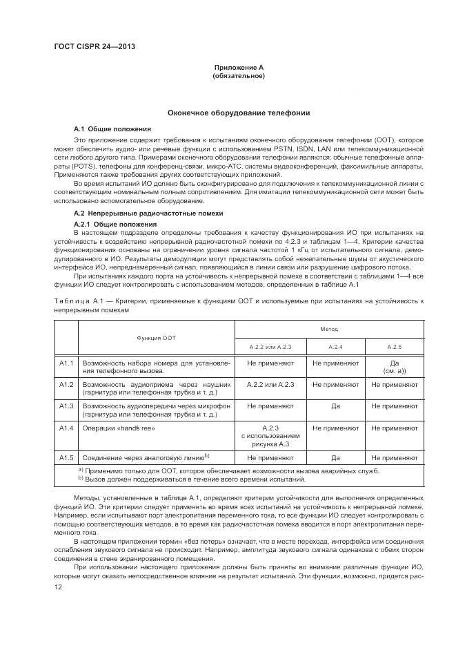 ГОСТ CISPR 24-2013, страница 18