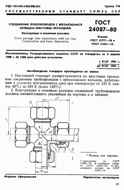 ГОСТ 24087-80, страница 1