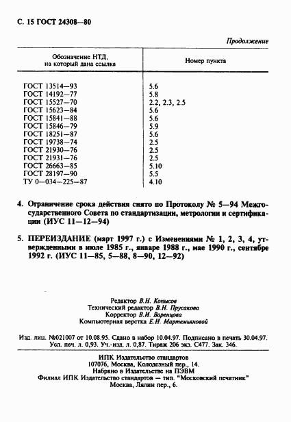 ГОСТ 24308-80, страница 16