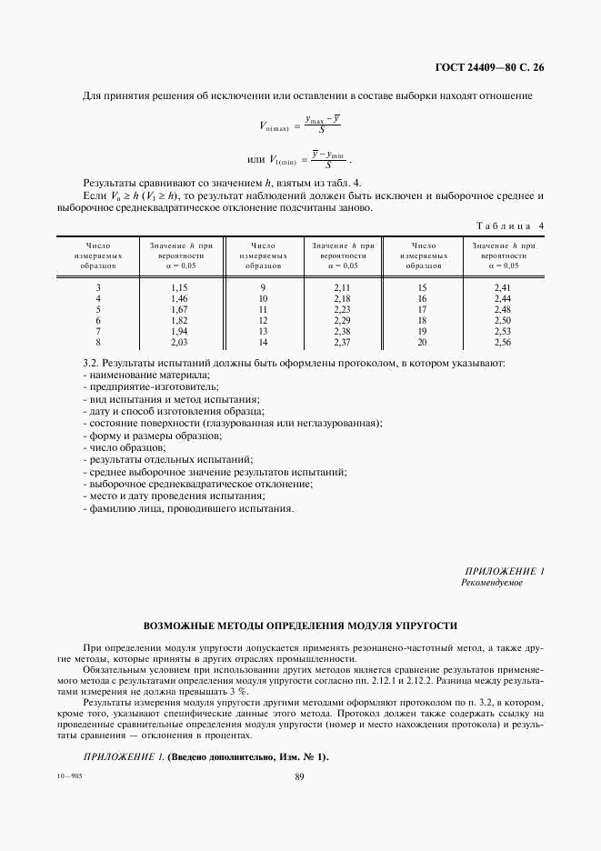 ГОСТ 24409-80, страница 26