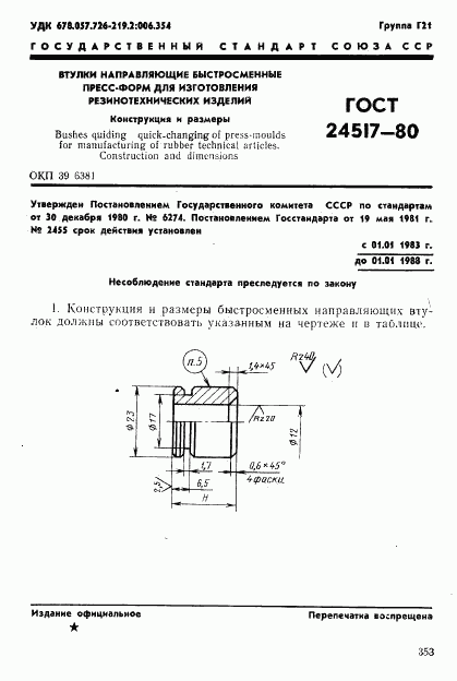 ГОСТ 24517-80, страница 1