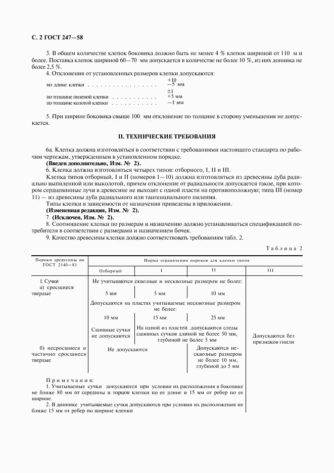 ГОСТ 247-58, страница 3