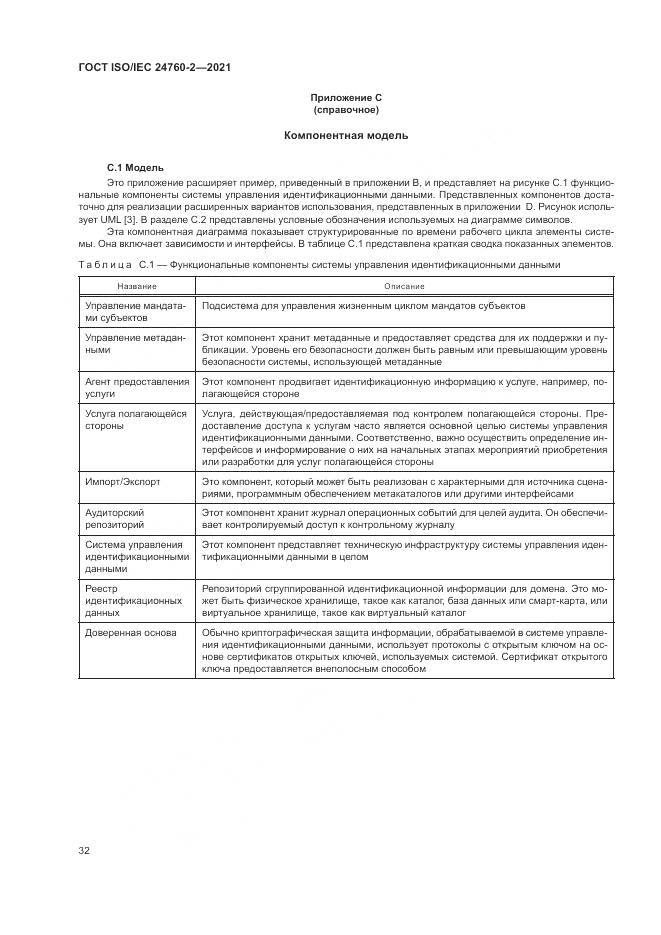 ГОСТ ISO/IEC 24760-2-2021, страница 38