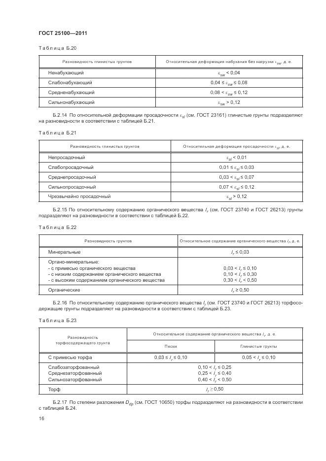 ГОСТ 25100-2011, страница 22