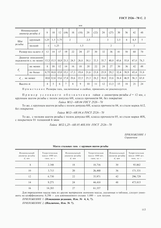 ГОСТ 2526-70, страница 2