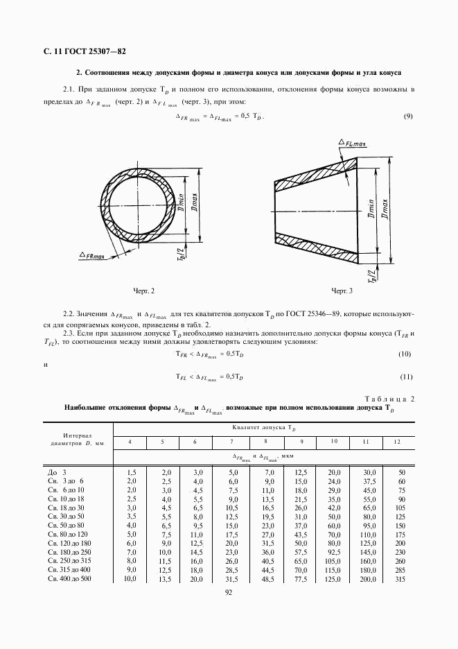 ГОСТ 25307-82, страница 11