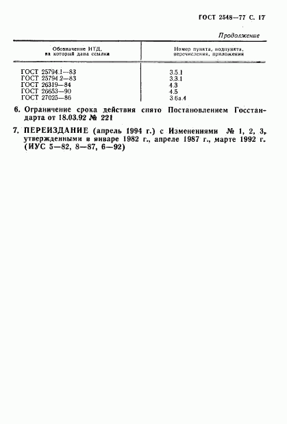 ГОСТ 2548-77, страница 18