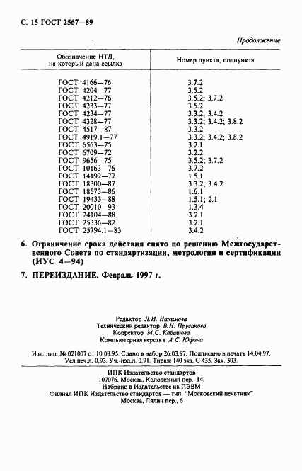 ГОСТ 2567-89, страница 16