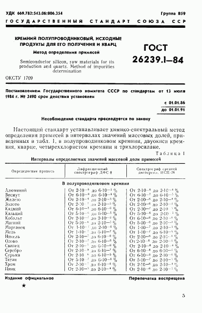 ГОСТ 26239.1-84, страница 1