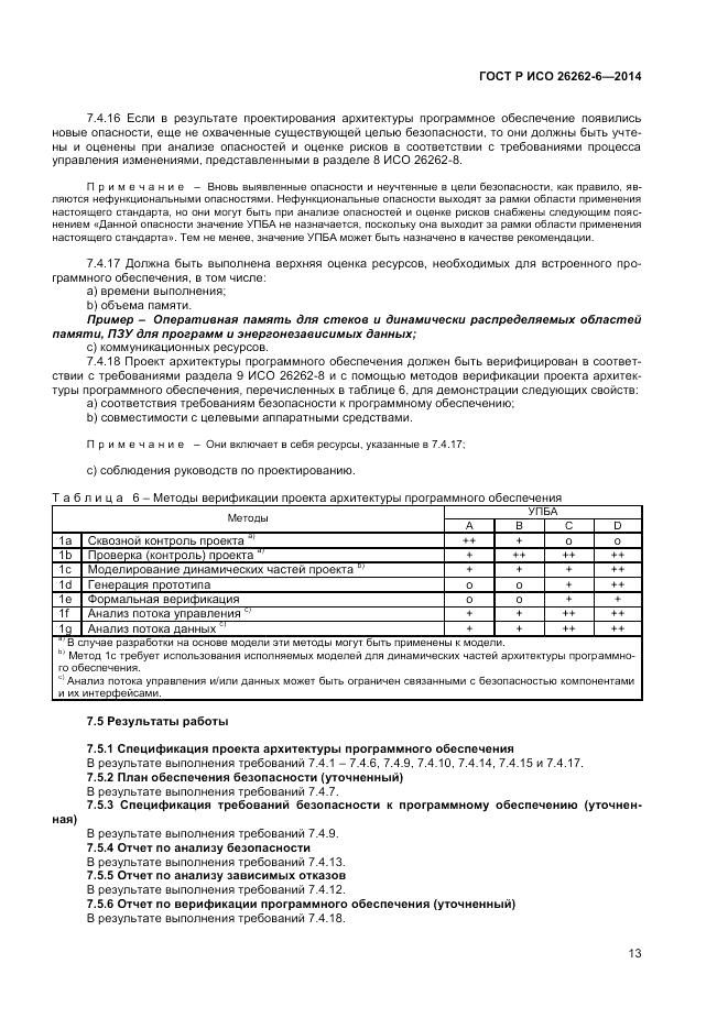 ГОСТ Р ИСО 26262-6-2014, страница 19