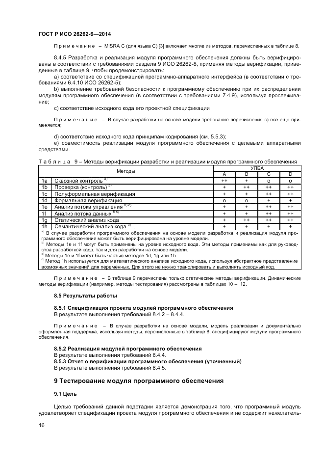 ГОСТ Р ИСО 26262-6-2014, страница 22