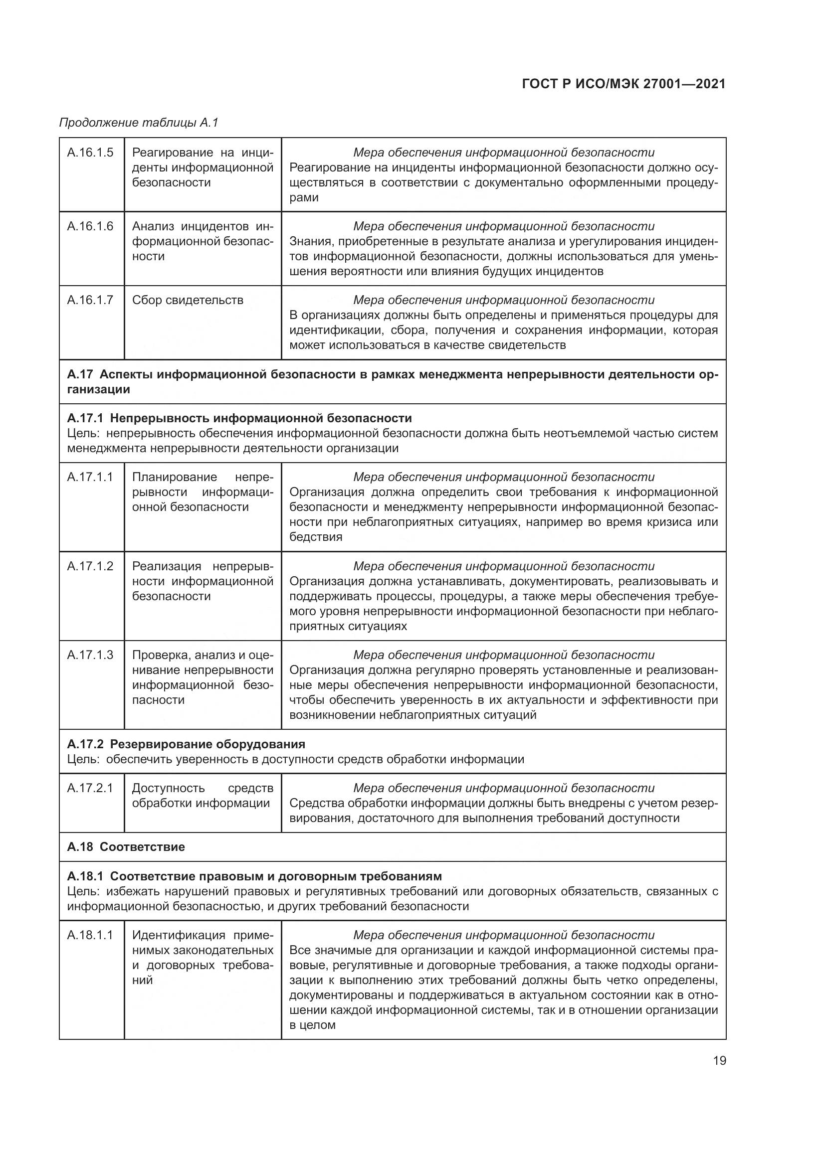 ГОСТ Р ИСО/МЭК 27001-2021, страница 23